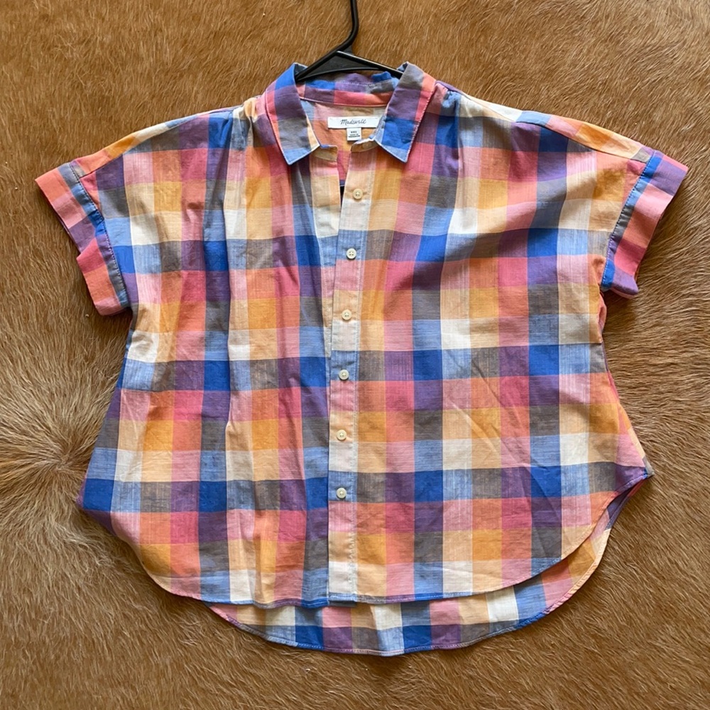 madewell button up top xxs